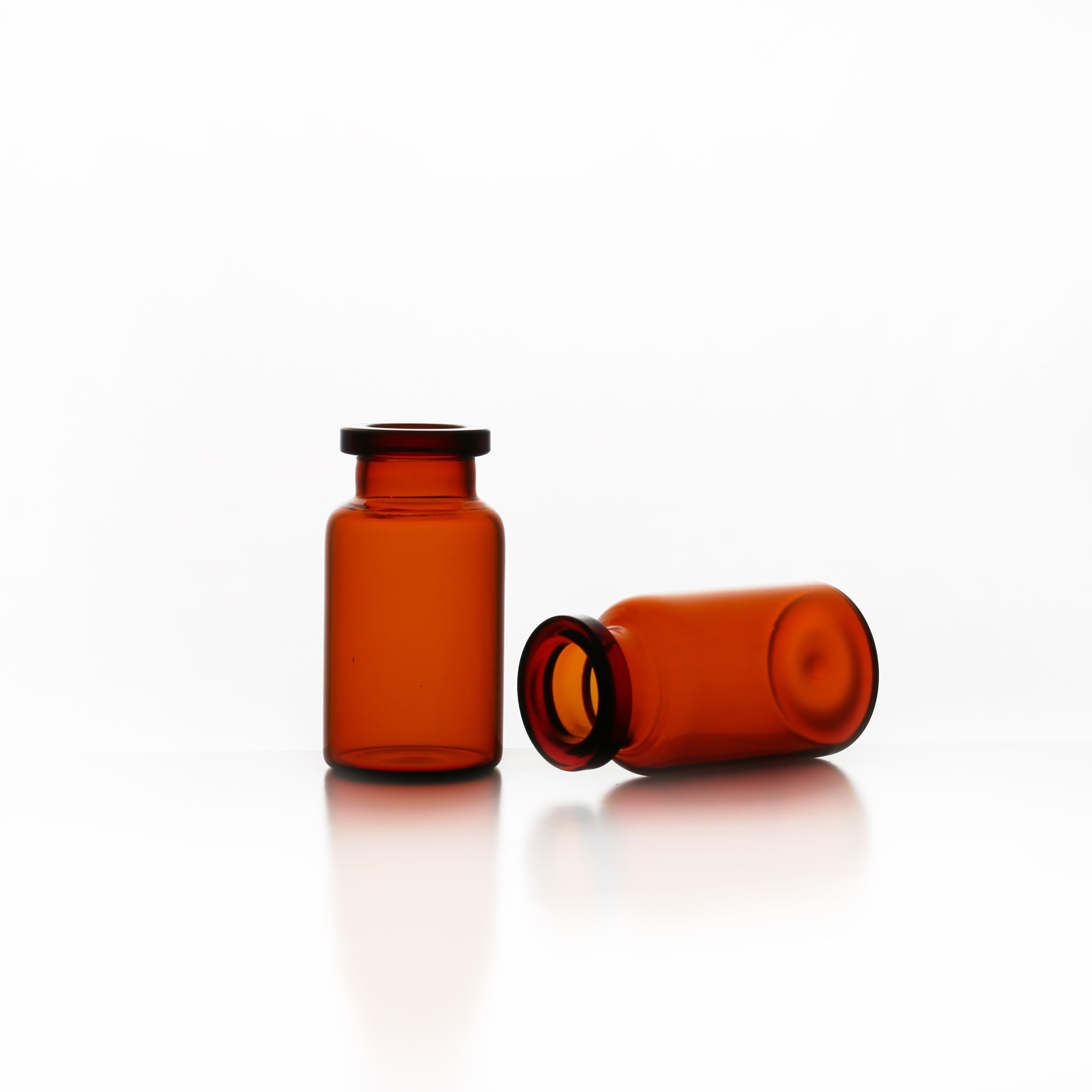 Pharmaceutical Premium Borosilicate Tubular Glass Bottles Vials