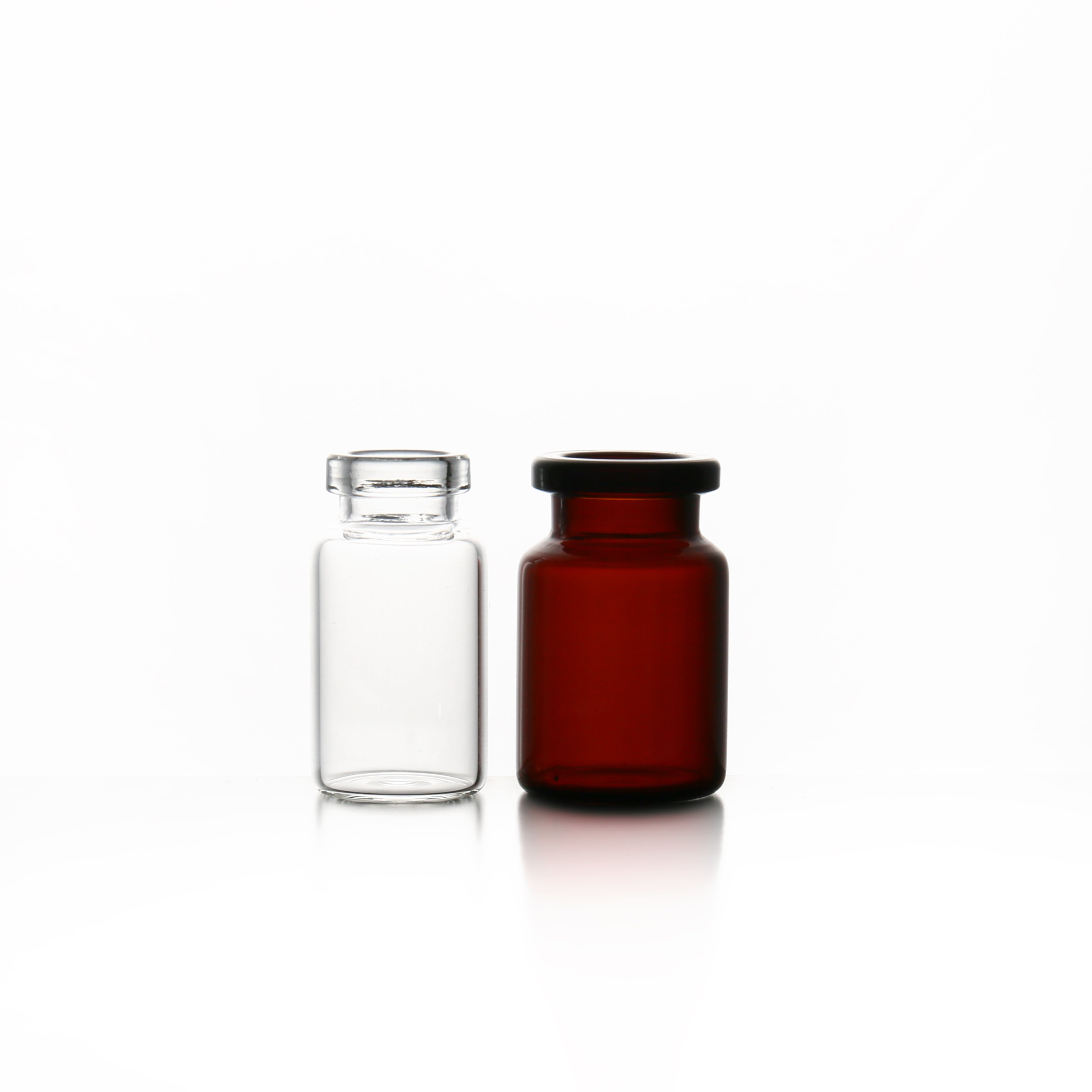Pharmaceutical Premium Borosilicate Tubular Glass Bottles Vials