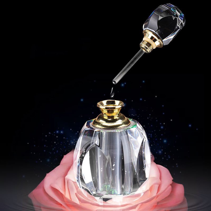 French Creative Perfume Bottle, Customized Small Delicate Empty Bottle, Retro 3ml glass bottle perfume
