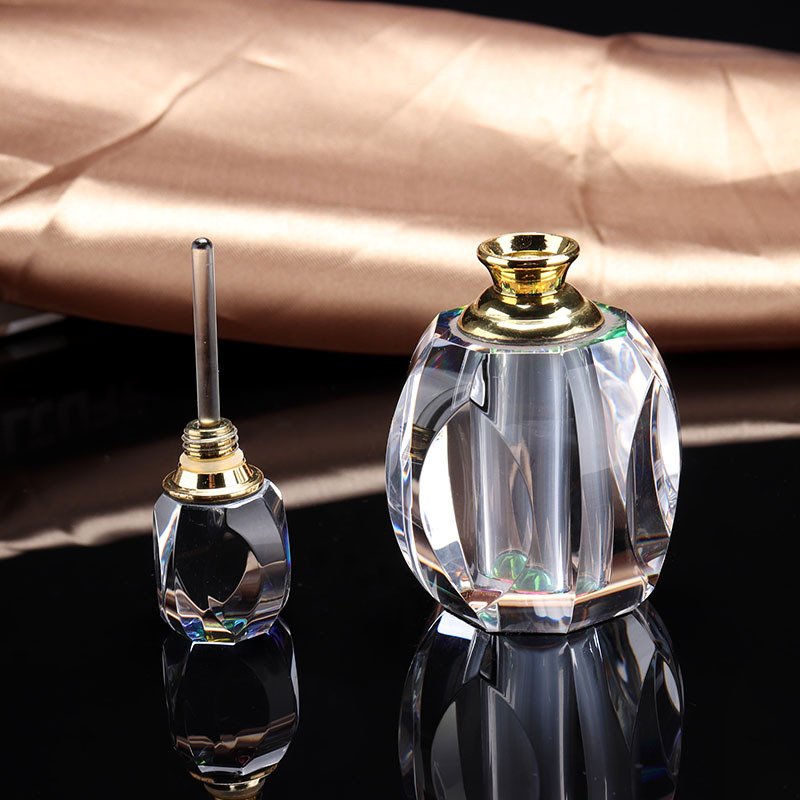 French Creative Perfume Bottle, Customized Small Delicate Empty Bottle, Retro 3ml glass bottle perfume