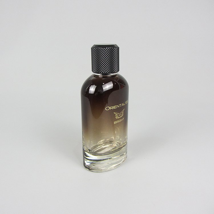 Custom Transparent Empty 100ml Man Style Spray Perfume Glass Bottle