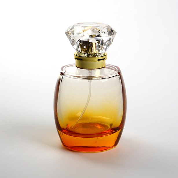 screen printing star shaped cosmetic 100ml spray perfume packaging fancy glass bottles