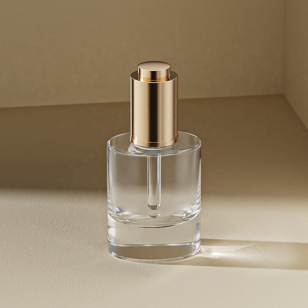 Luxury 20ml 30ml glass dropper bottle perfume bottles serum bottle for glass dropper