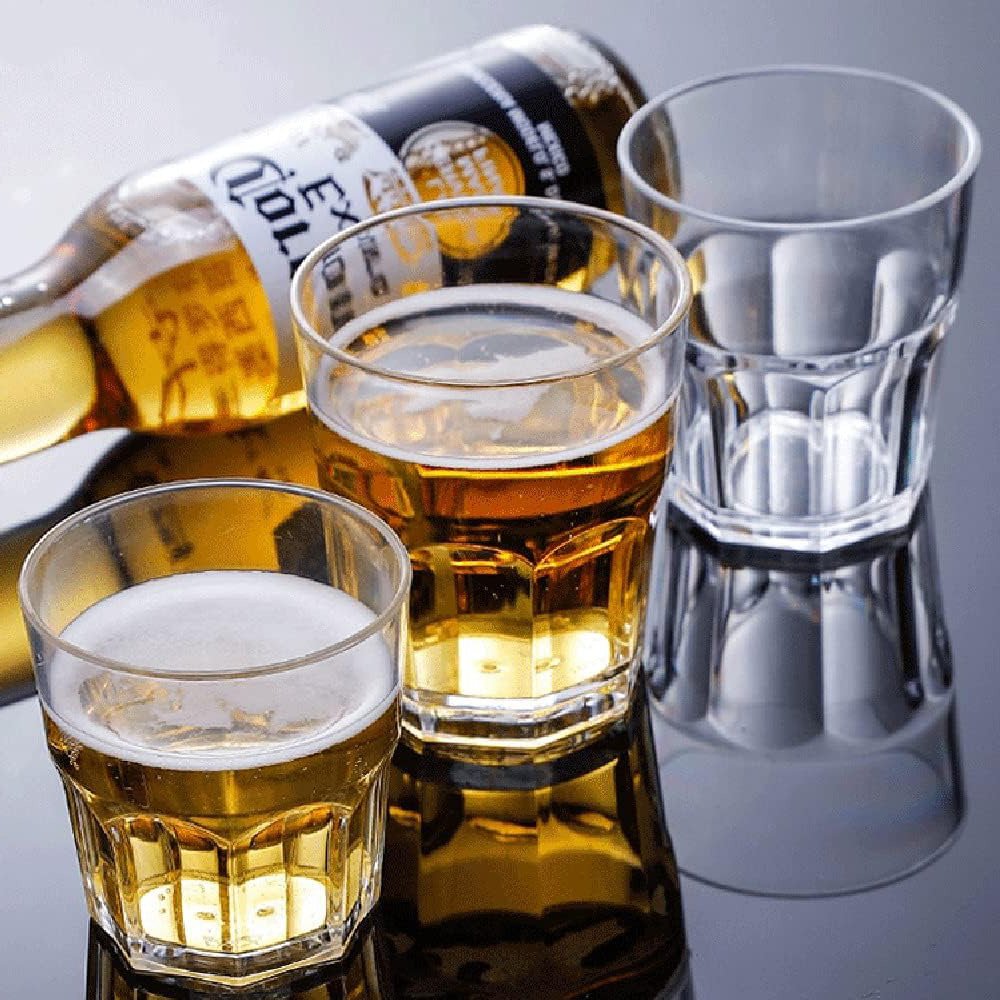 Custom Logo New Design Hexagonal Glass Unique Whiskey Glass Crystal Shot Glass Classic Whiskey Cup