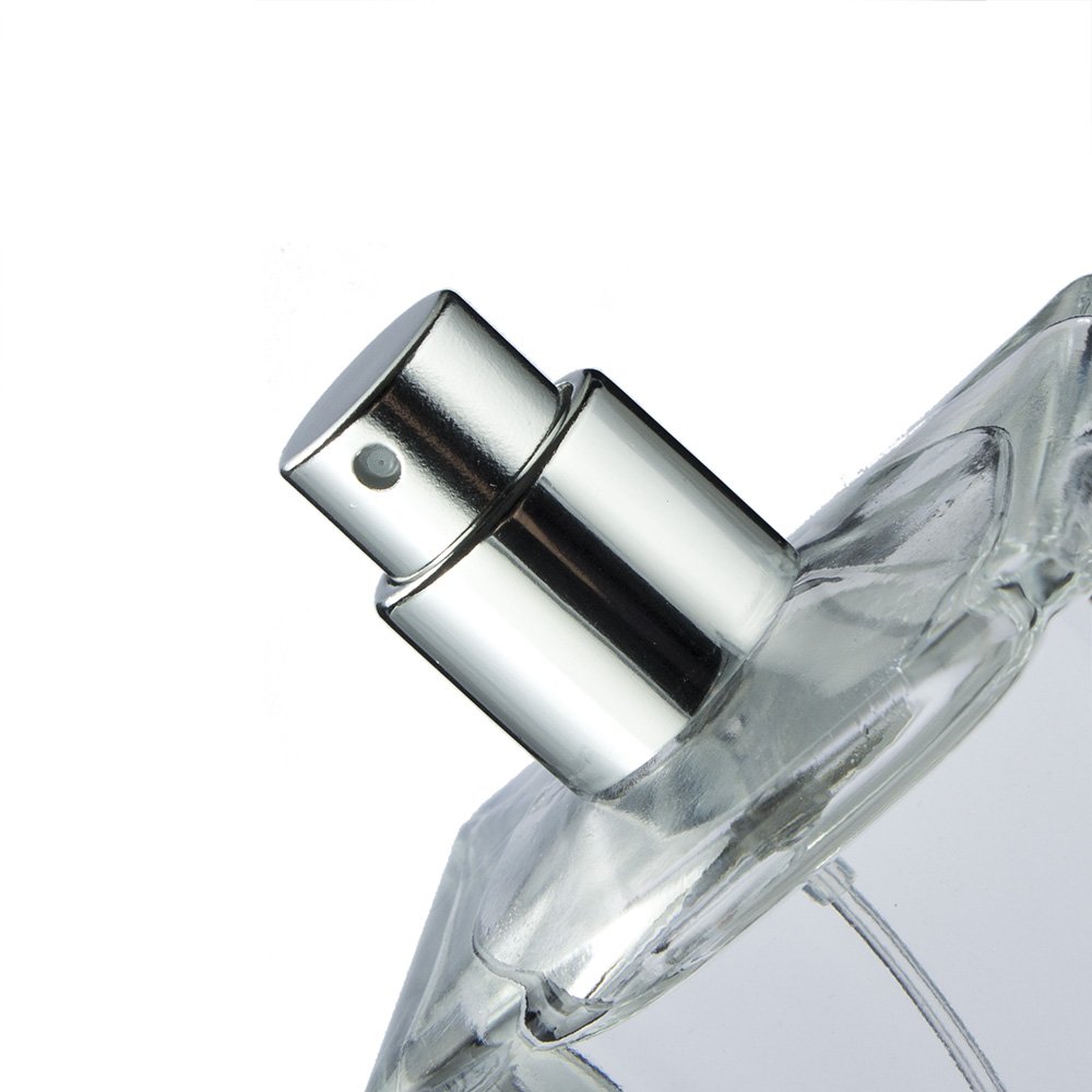 30ml 50ml Perfume glass bottle With Wooden Cap