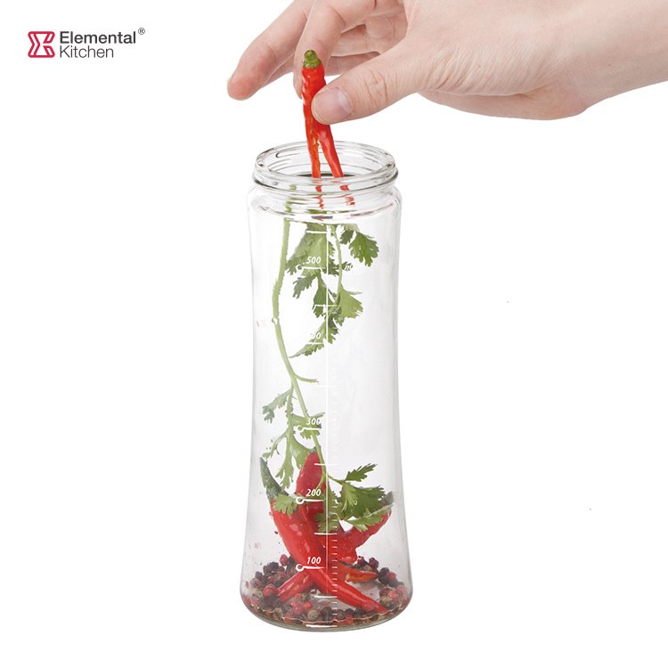 570ml glass Olive Oil and Vinegar Dispenser soy sauce Oil Bottle with filter