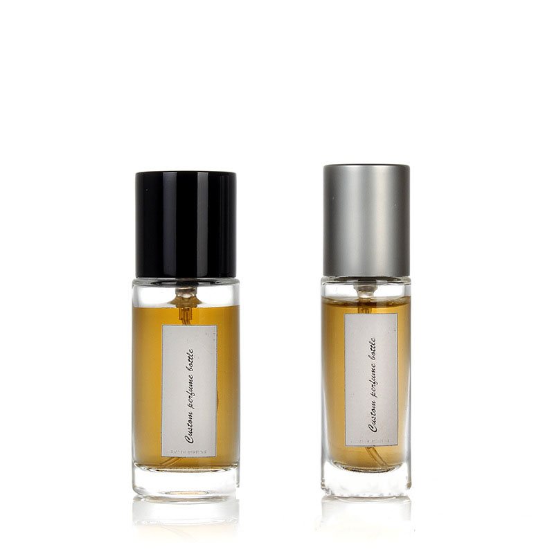 MUB New Design High Pressurized Atomizer 10ml Round Crimped Perfume Spray Glass Bottle Package Box