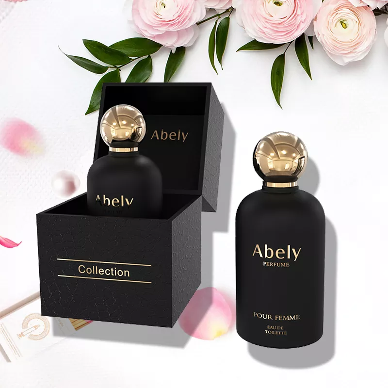 Empty High Quality Cylinder Transparent OEM Glass 50ml Perfume Bottle with Bottle Cap