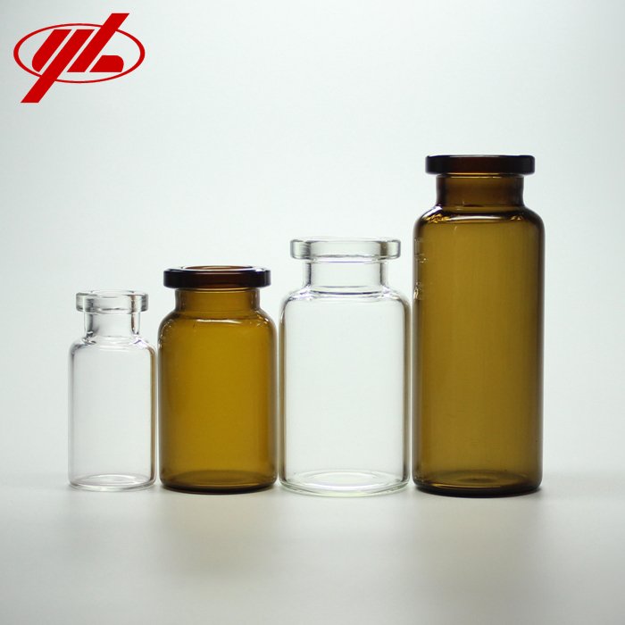 Washed Sterile by ETO Depyrogenated Neutral Borosilicate Glass Bottle Vial in Nest Tub Tray