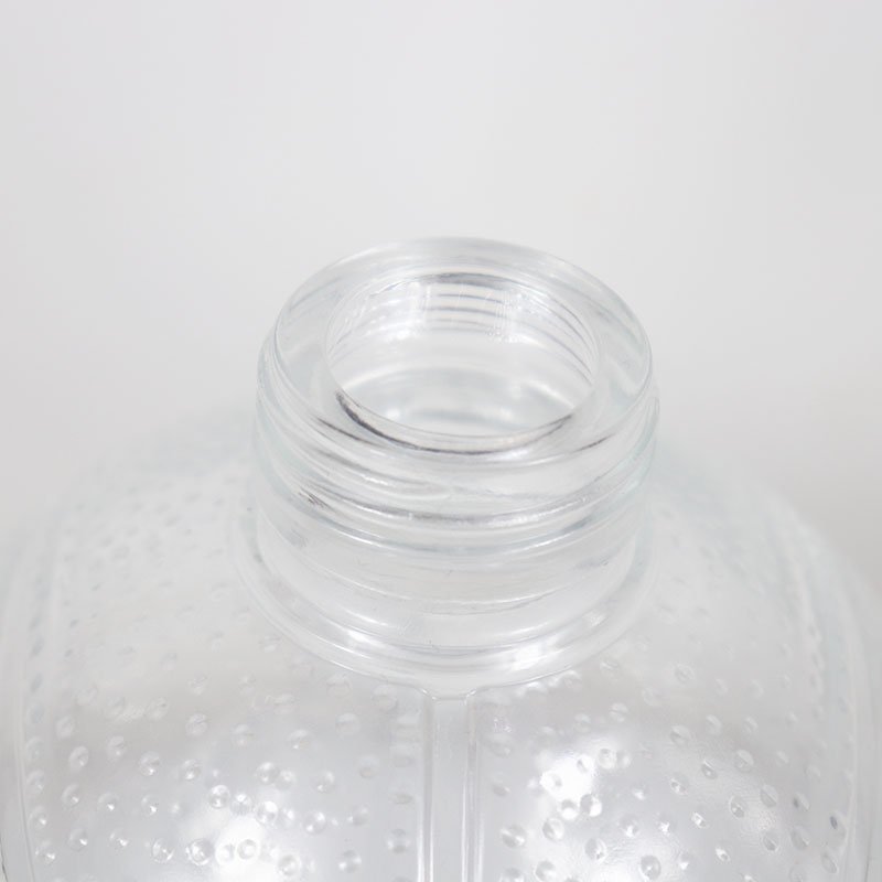 NCT-335 750ml football shape vodka gin spirit glass bottle with screw cap