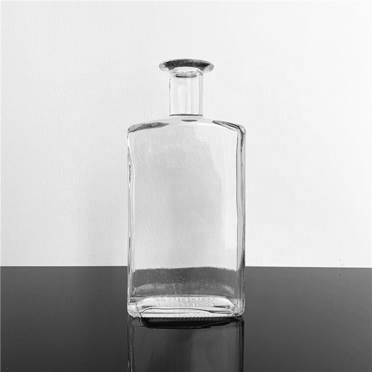 500ml Square Rectangular Glass Bottle