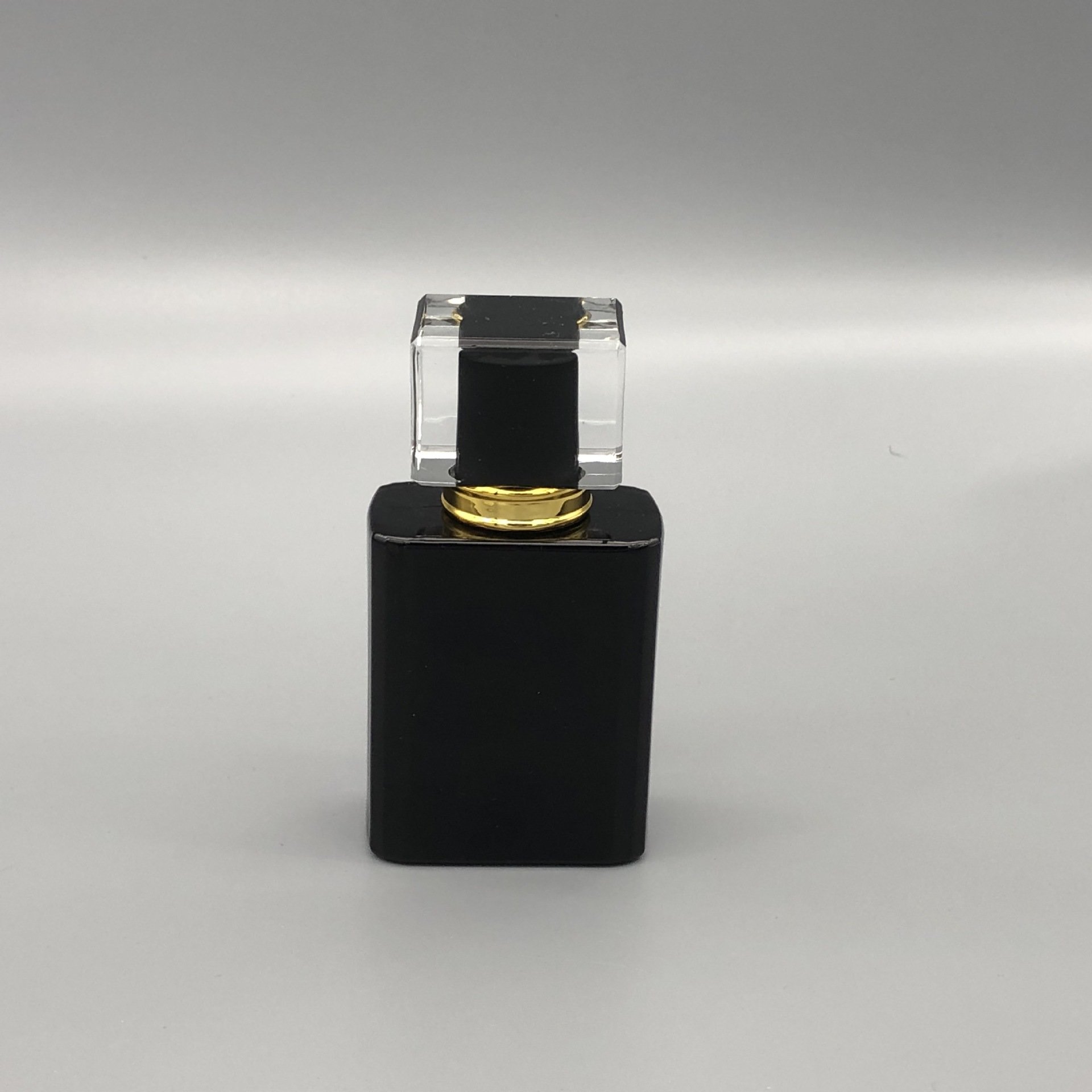 2024 black perfume bottle 50ml glass bottle Classic perfume bottle
