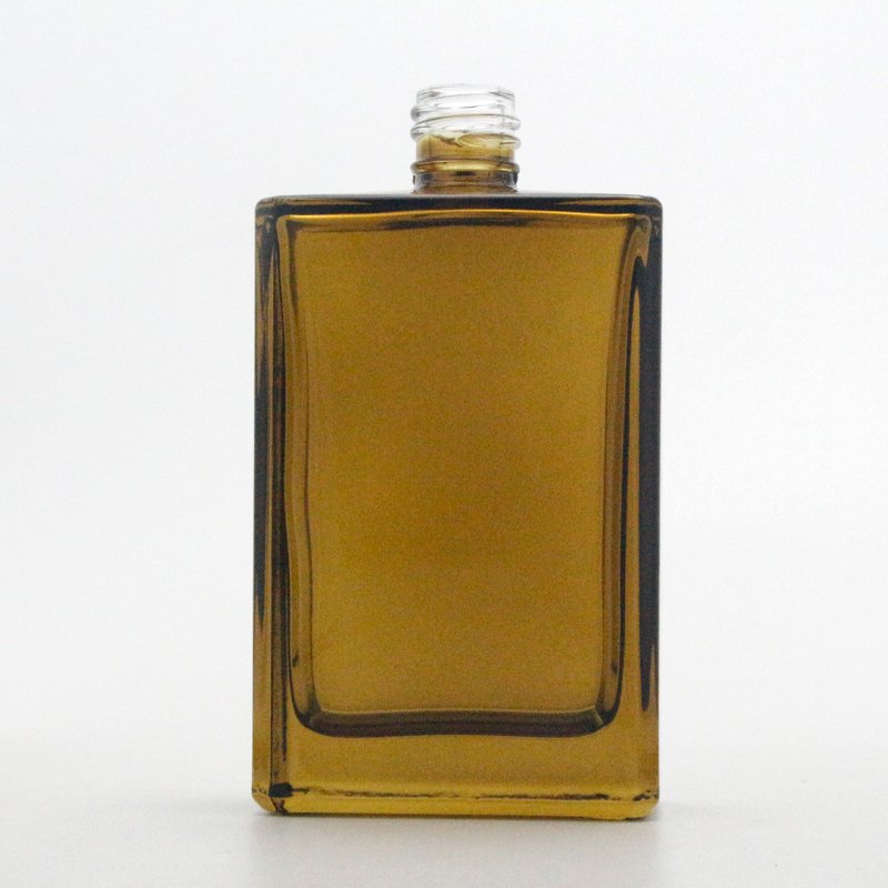 30ml 50ml 100ml custom modern cube emty 30 ml 50 ml 100 ml parfum glass spray bottle perfume bottles with aluminum cap