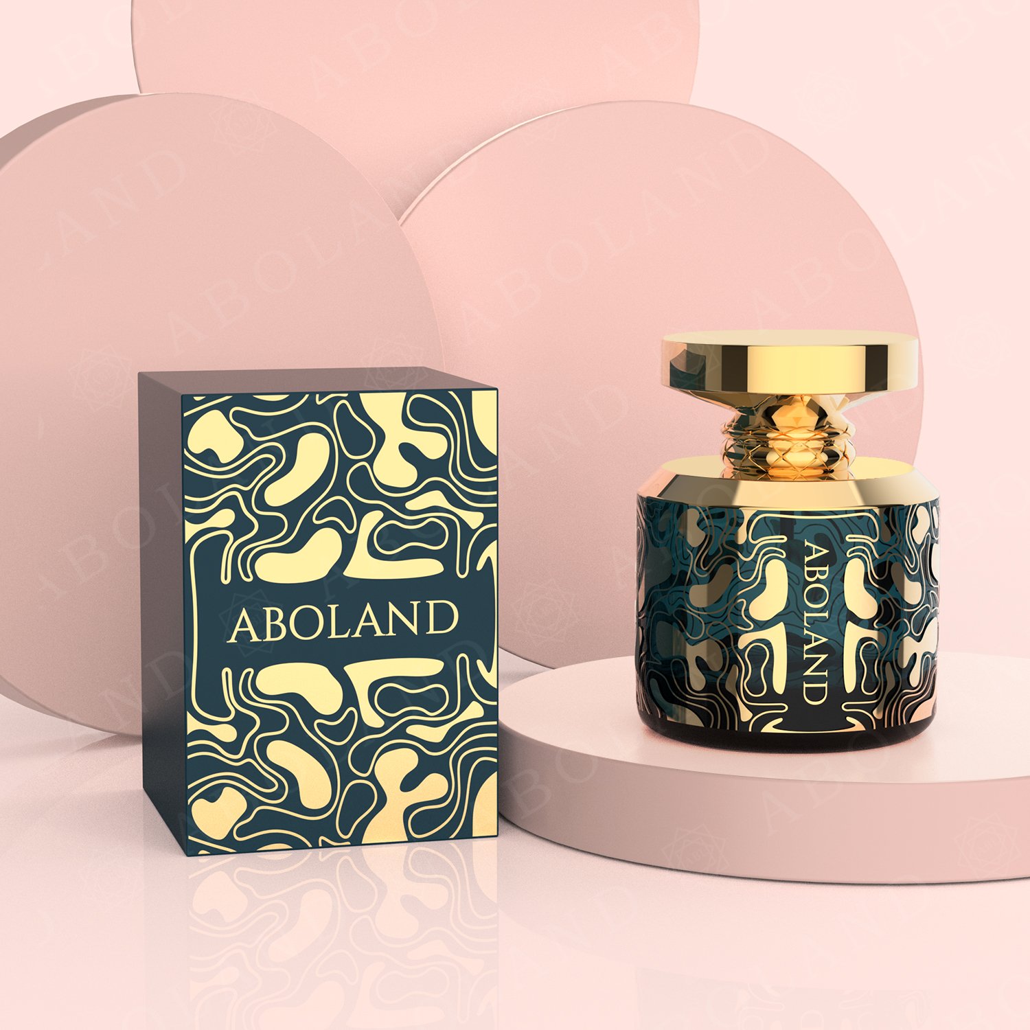 Luxury Custom Perfume Bottles With Boxes OEM&ODM High Quality Elegant Glass Bottles