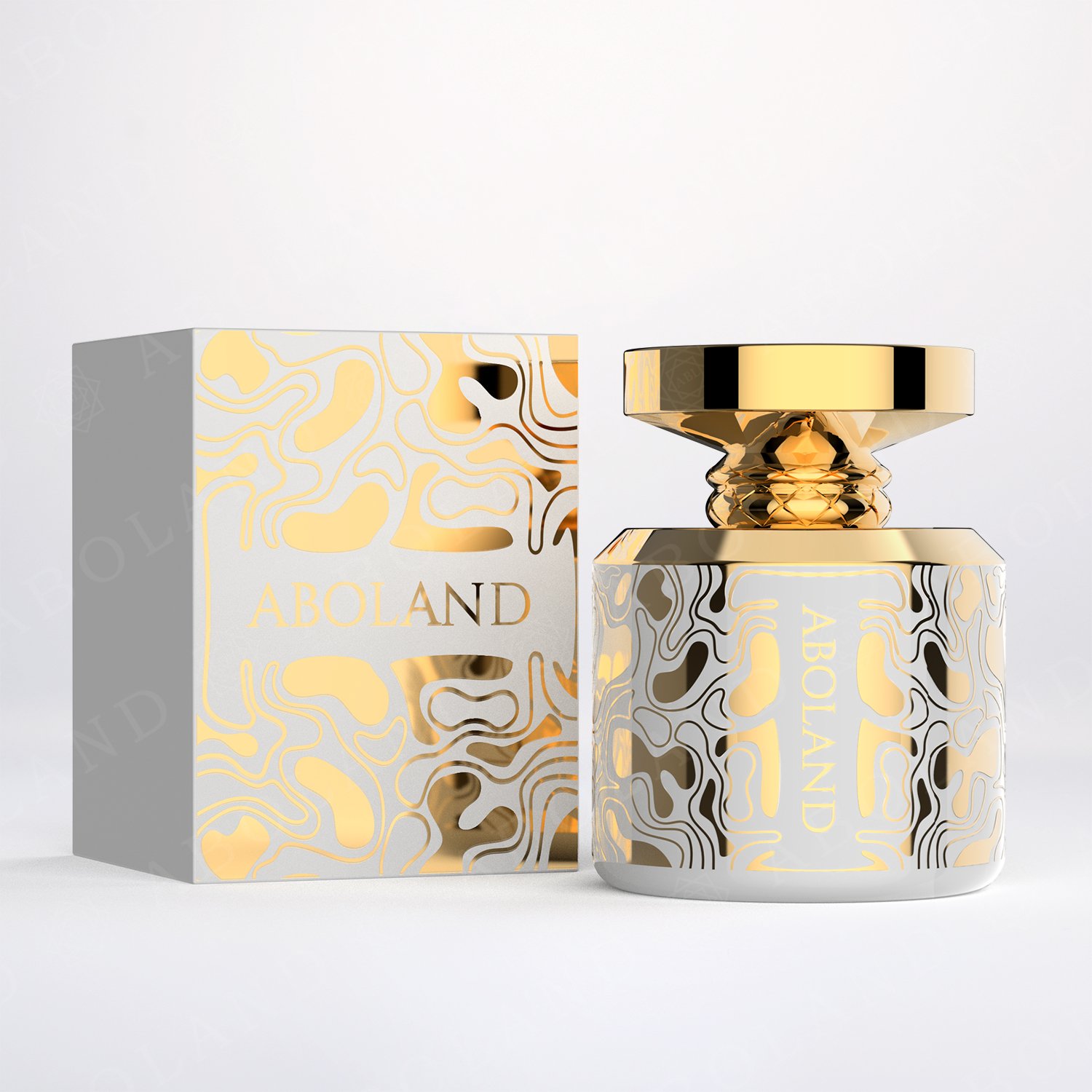 Luxury Custom Perfume Bottles With Boxes OEM&ODM High Quality Elegant Glass Bottles