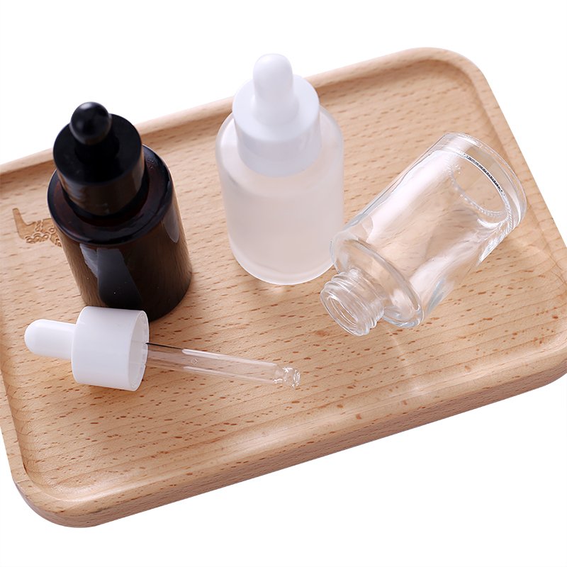 Wholesale Price flat shoulder dropper bottles 5ml 10ml 15ml 30ml of new materials good price oil dropper bottle