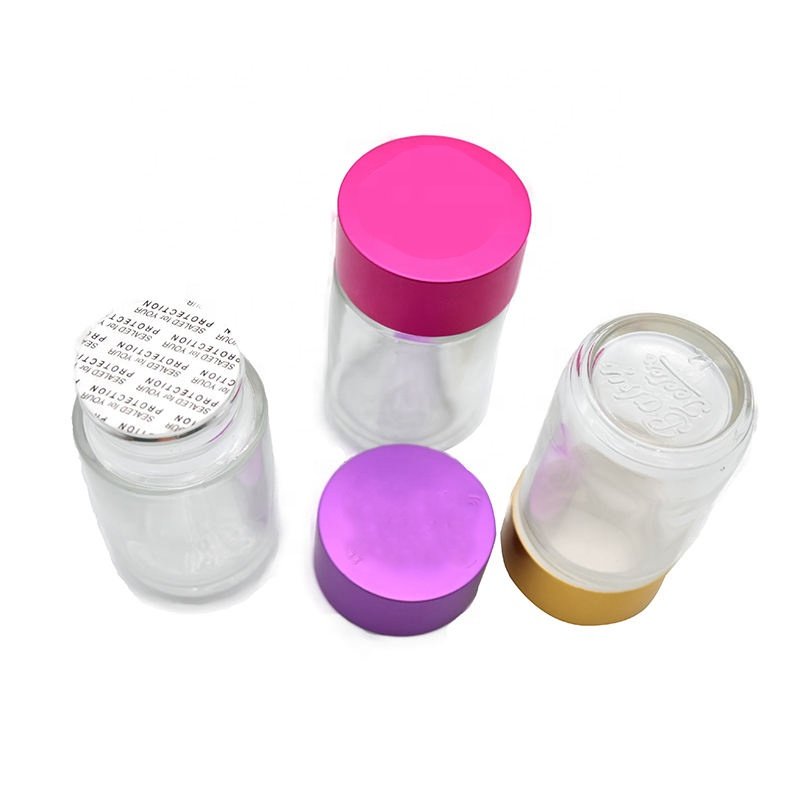 Hot Custom Infused Container Child Proof Glass Bottle Child Resistant Lids Packaging Container