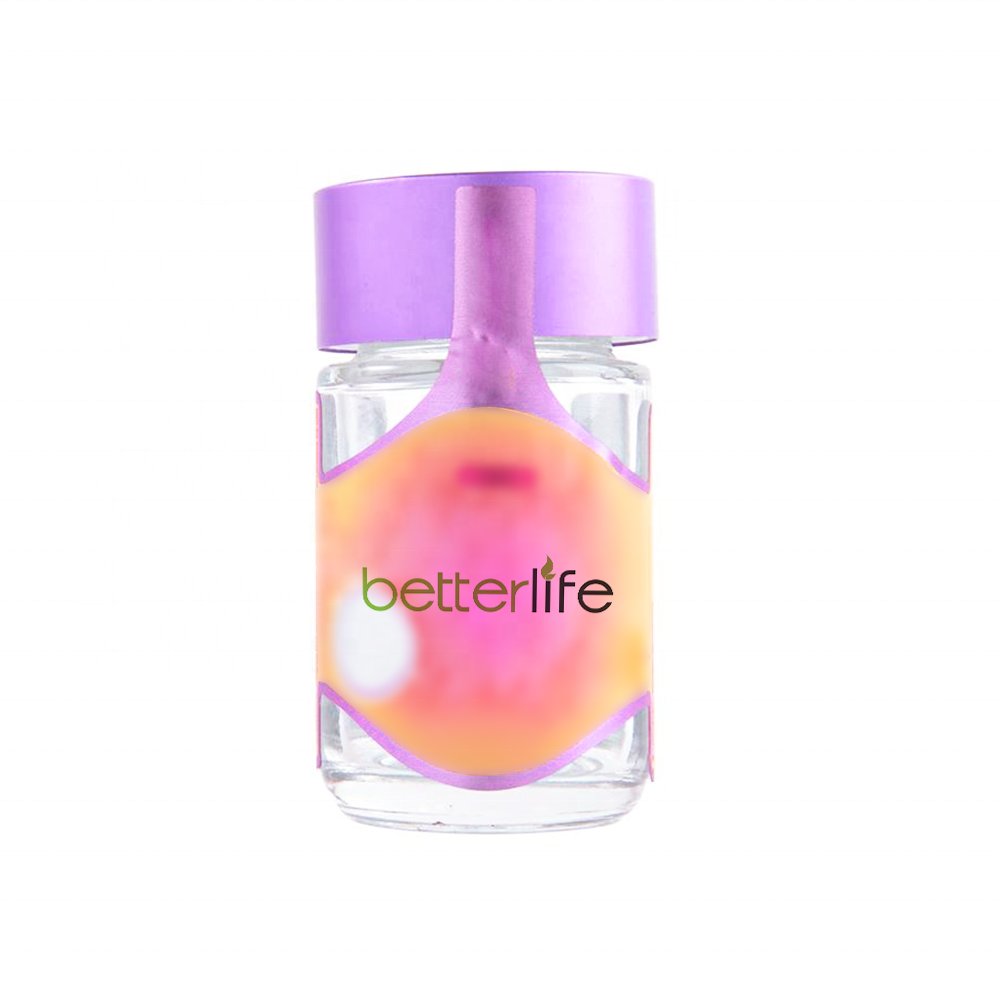 Hot Custom Infused Container Child Proof Glass Bottle Child Resistant Lids Packaging Container