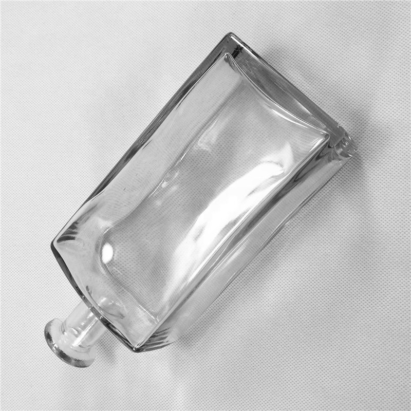 1000ml Square Glass Bottle for Whisky, Rum, Tequila, Vodka, Liquor