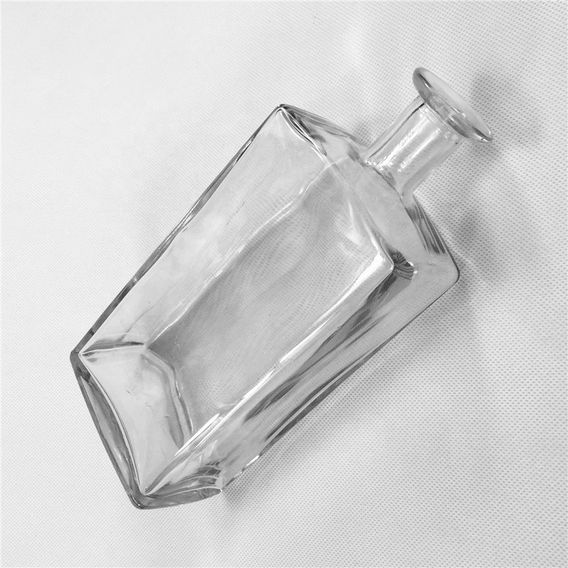 1000ml Square Glass Bottle for Whisky, Rum, Tequila, Vodka, Liquor