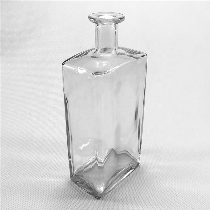 1000ml Square Glass Bottle for Whisky, Rum, Tequila, Vodka, Liquor