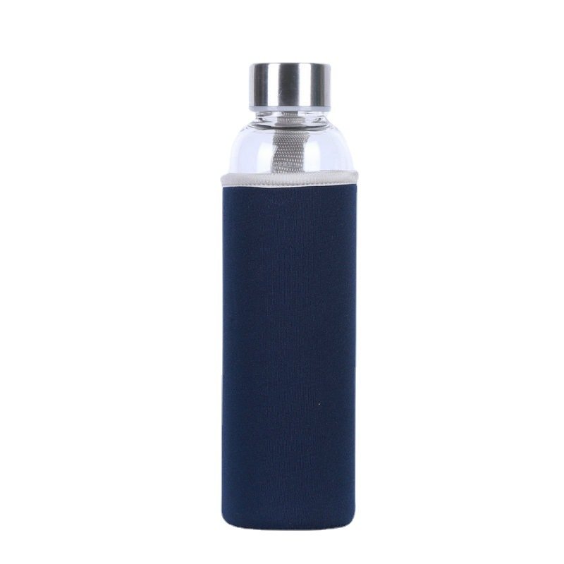 1 litre glass water bottle sport style luxury glass drinking water bottle gallon glass water bottle
