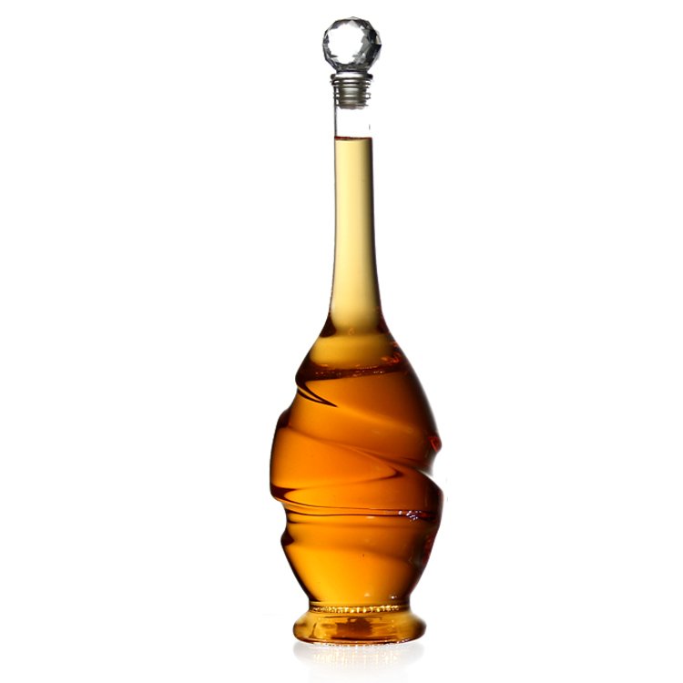 Empty 75cl 100cl art wine bottle with eagle 1000ml glass liquor bottle with the customized logo 750ml empty glass bottle