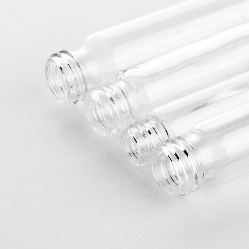 60%off Stock 5-22ml Round Empty Perfume Clear Bottle Transparent High Quality Screw Glass Spray Bottles for Sample