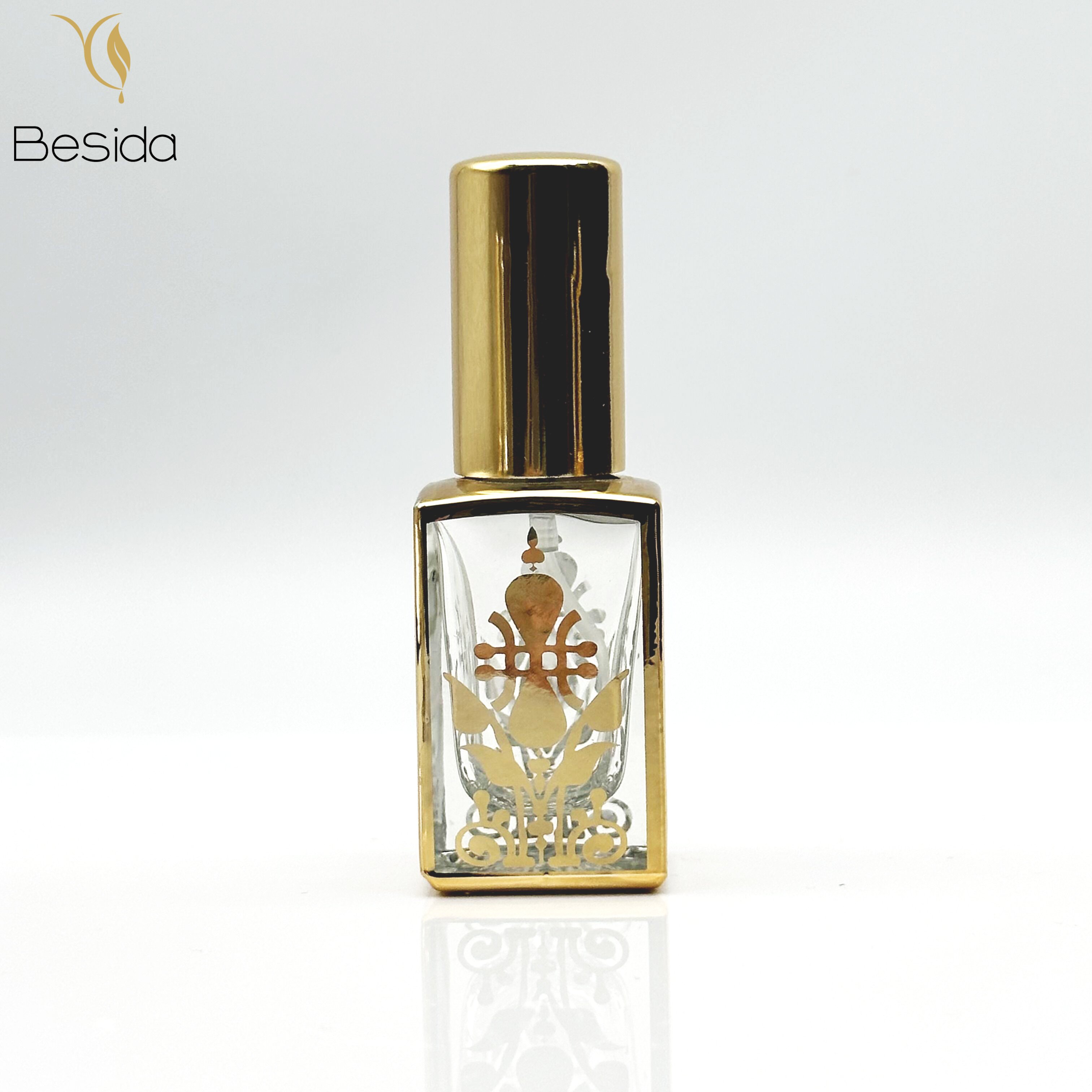 Factory price Arabic Perfume Bottle Packaging All Kind of Shape Glass Bottle for 6ML 10ML 15ML
