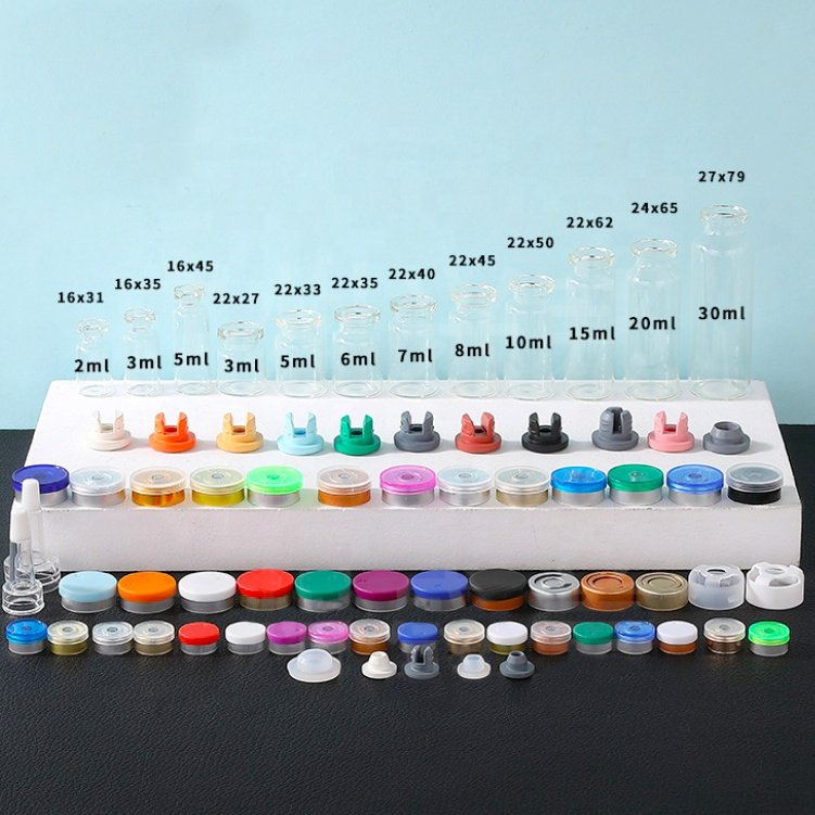 Amber Tubular Medical Glass Bottle 5ml 10ml 20ml Cosmetic Antibiotic Vial Penicillin Bottle For Injection