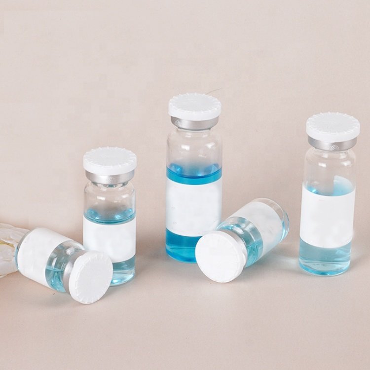 Amber Tubular Medical Glass Bottle 5ml 10ml 20ml Cosmetic Antibiotic Vial Penicillin Bottle For Injection
