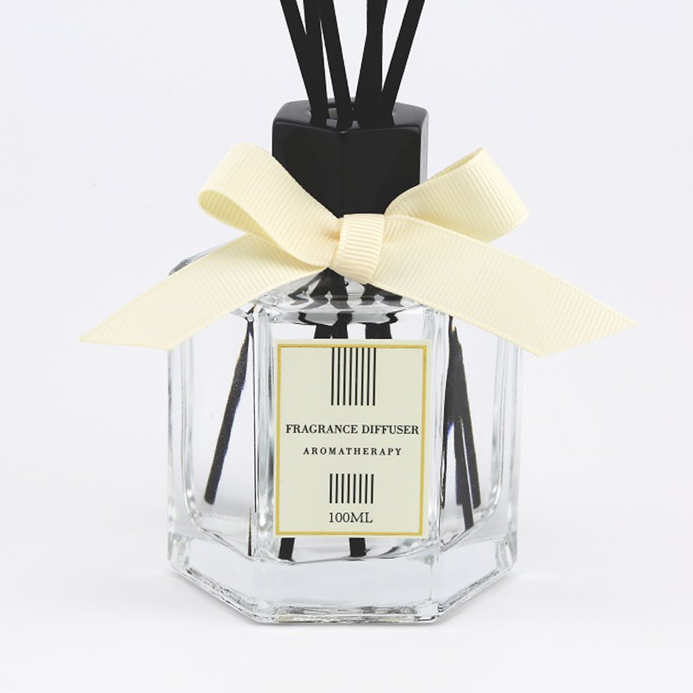 Best Hot Selling 100ml Home Decor Perfume Liquid Aroma Fragrance Reed Diffuser Essential Oil Refill Sticks Gift Box custom OEM