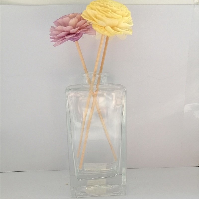 130ml domestic perfume diffuser glass bottle square type