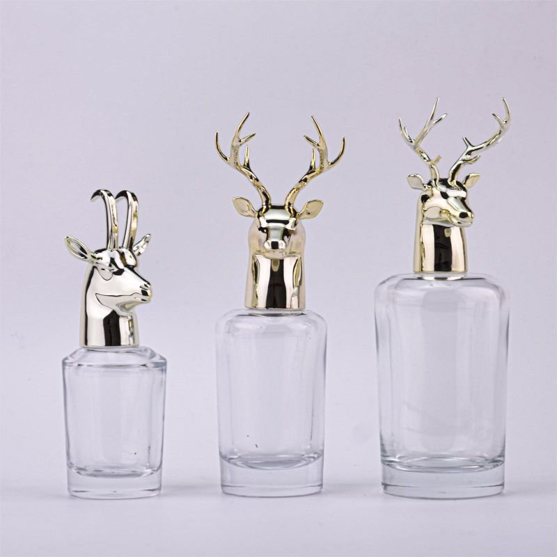 Sophisticated Perfume Glass Bottle - Contemporary Style, Precision Spray Nozzle, Perfect for Exquisite Fragrances and Essences