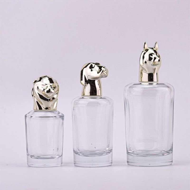 Sophisticated Perfume Glass Bottle - Contemporary Style, Precision Spray Nozzle, Perfect for Exquisite Fragrances and Essences