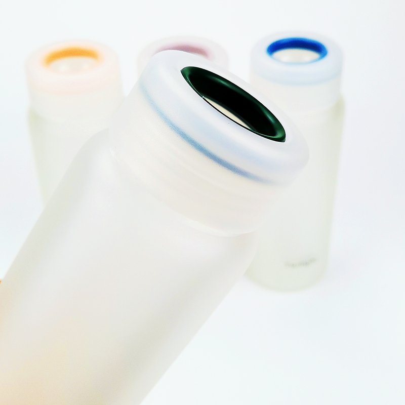 Pure gym new business smoothie 420 ml hot seller botellas para agua glass bottles with the handle eco friendly products