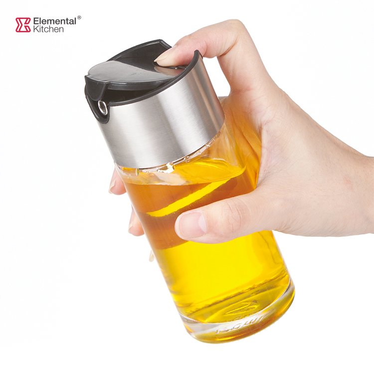 Glass bottle for oil kitchen 170ml and olive oil and vinegar bottle set from olive oil bottle wholesale