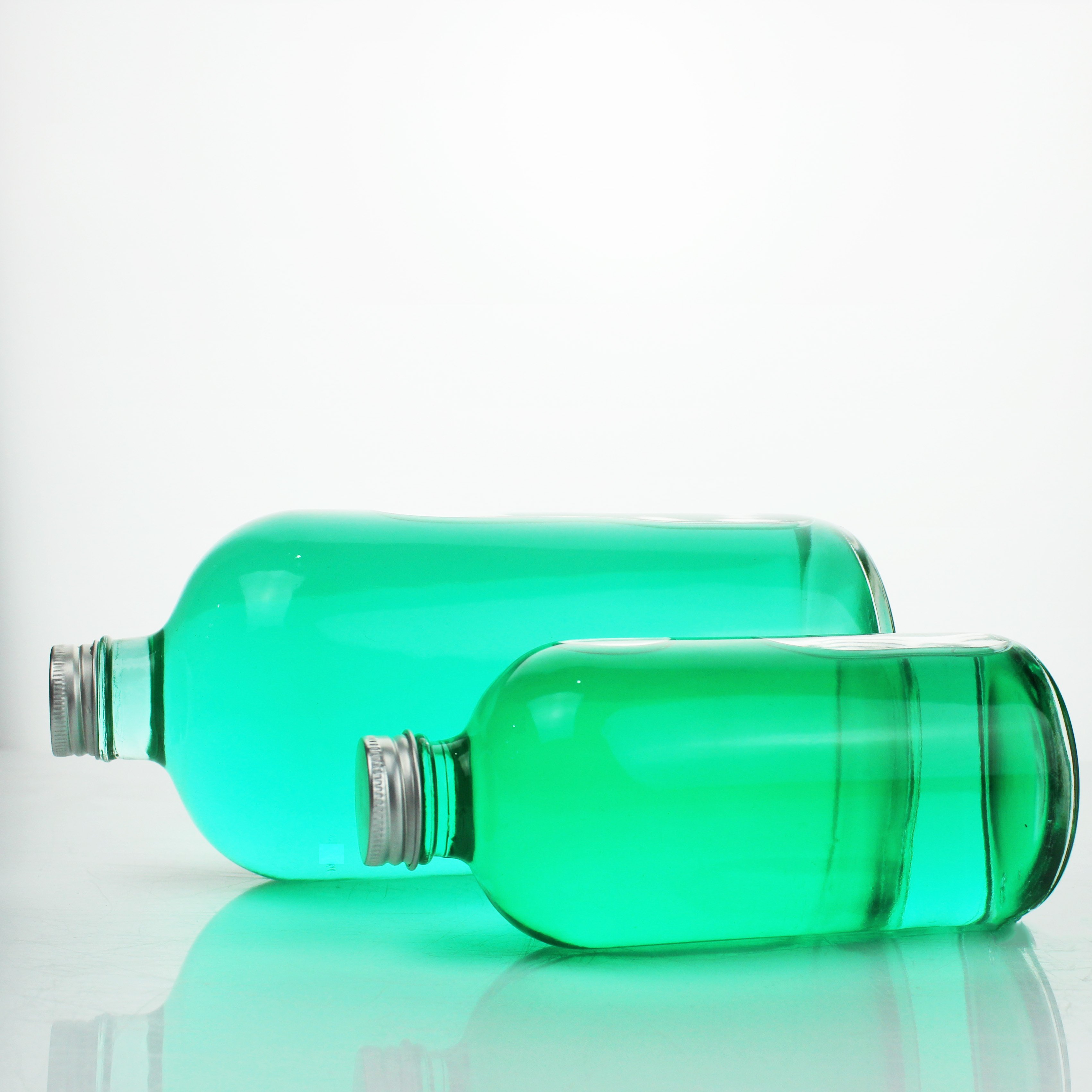 10ml 20ml 30ml 40ml 50ml 100ml Clear Frosted Mini Beverage Juice Coffee Water Wine Whisky Vodka Liquor Glass Bottle
