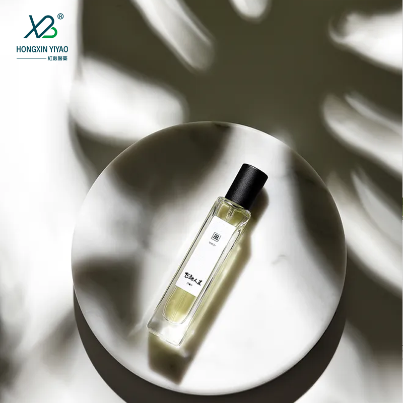 10 ml 15 ml 20 ml Glass bottle clear cosmetic bottle popular perfume bottle with cover