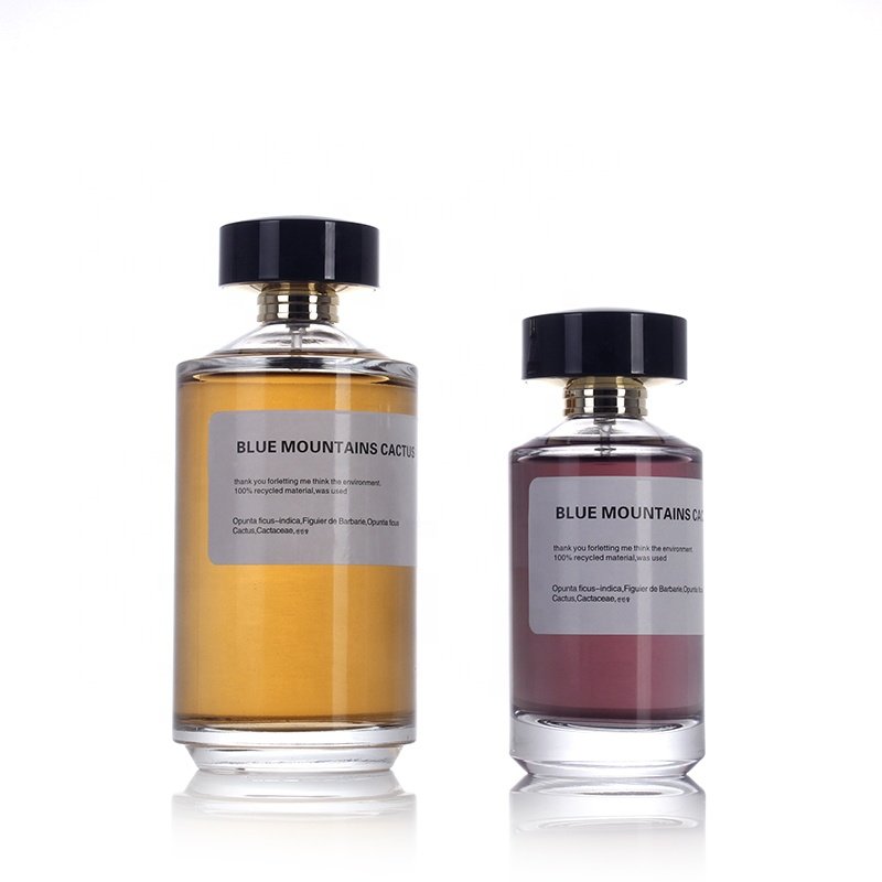 Luxury 50ml 100ml 250ml Large Perfume Bottles Spray Glass Empty Perfume Bottle With Cap