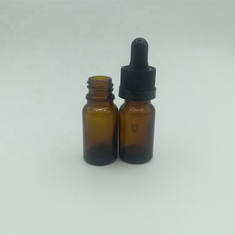 essential oil bottle 10ml amber glass dropper bottles with child proof cap