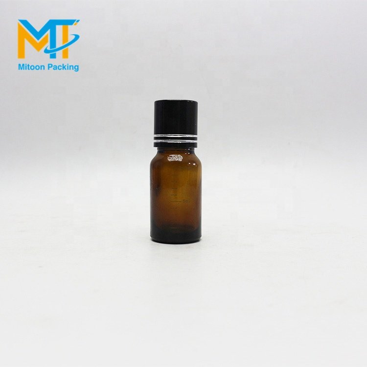 essential oil bottle 10ml amber glass dropper bottles with child proof cap