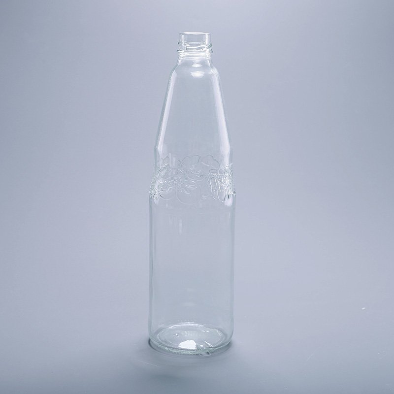 Glass Beverage Bottles 750ml Soda Water Juice Beverage Clear Glass Bottle of Food Grade