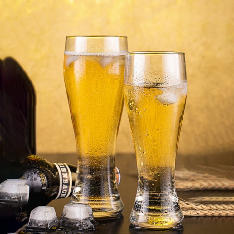 Jinbaijia Bar Glassware Classic Design Wholesale Tea Shot Glasses PilsnerWater Juice Drinking Beer Glass Decals For Beer Party