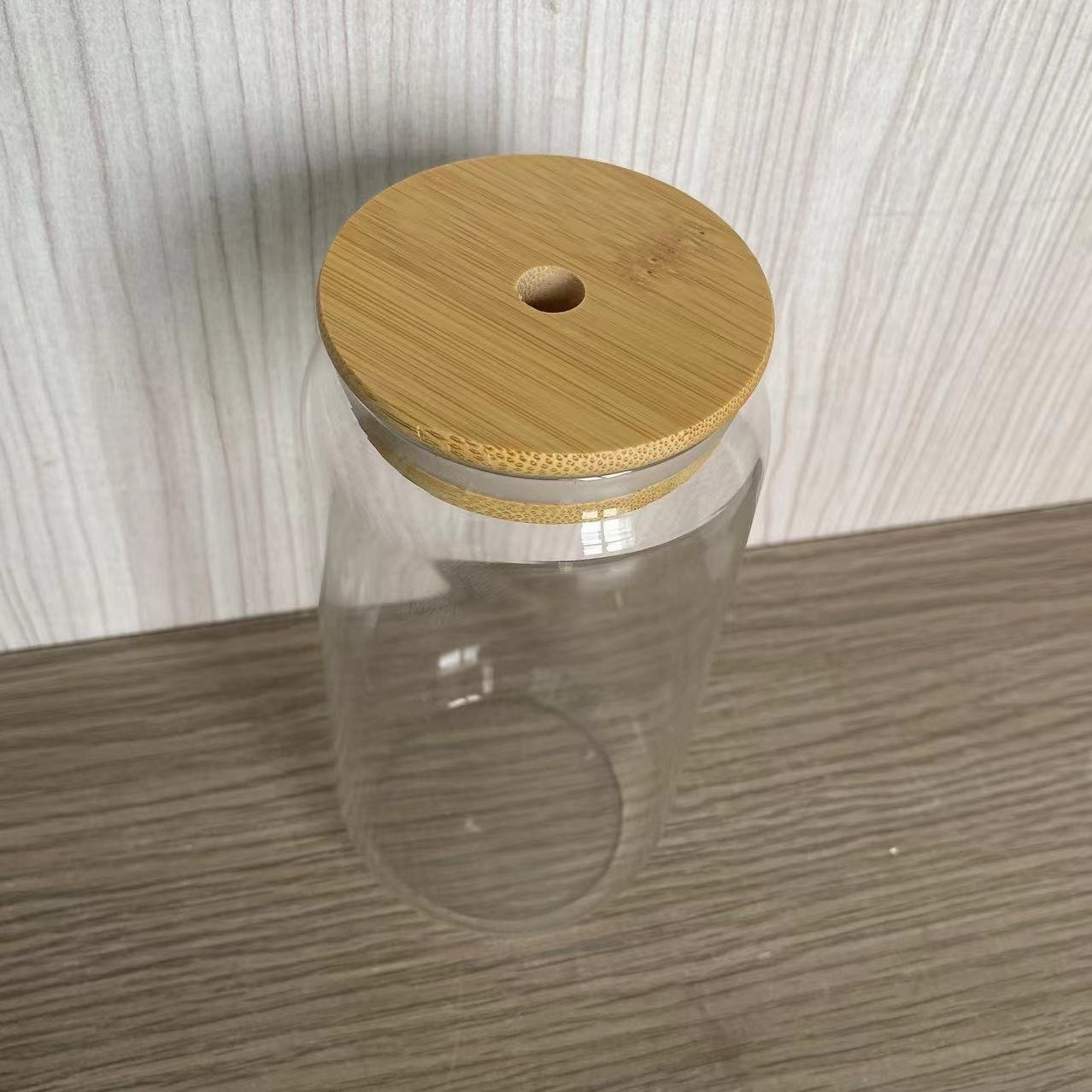 sublimation glass water bottle