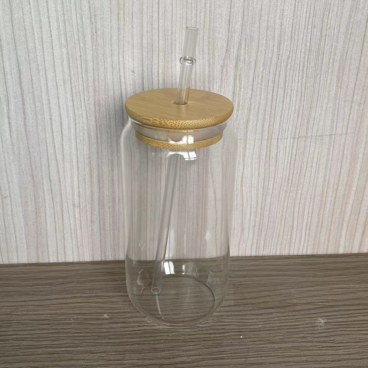 sublimation glass water bottle