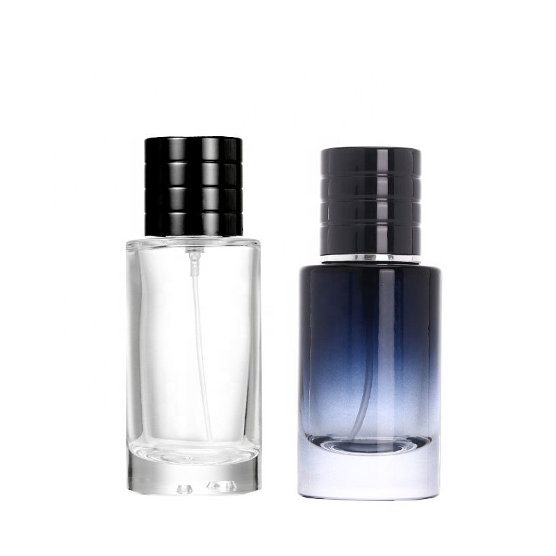 Factory Price Round Clear Spray Glass Perfume Bottle 50ml 100ml Perfume Glass Bottle Men (GPM16)