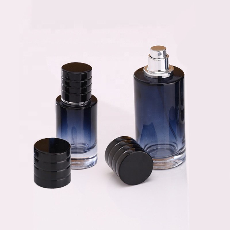 Factory Price Round Clear Spray Glass Perfume Bottle 50ml 100ml Perfume Glass Bottle Men (GPM16)