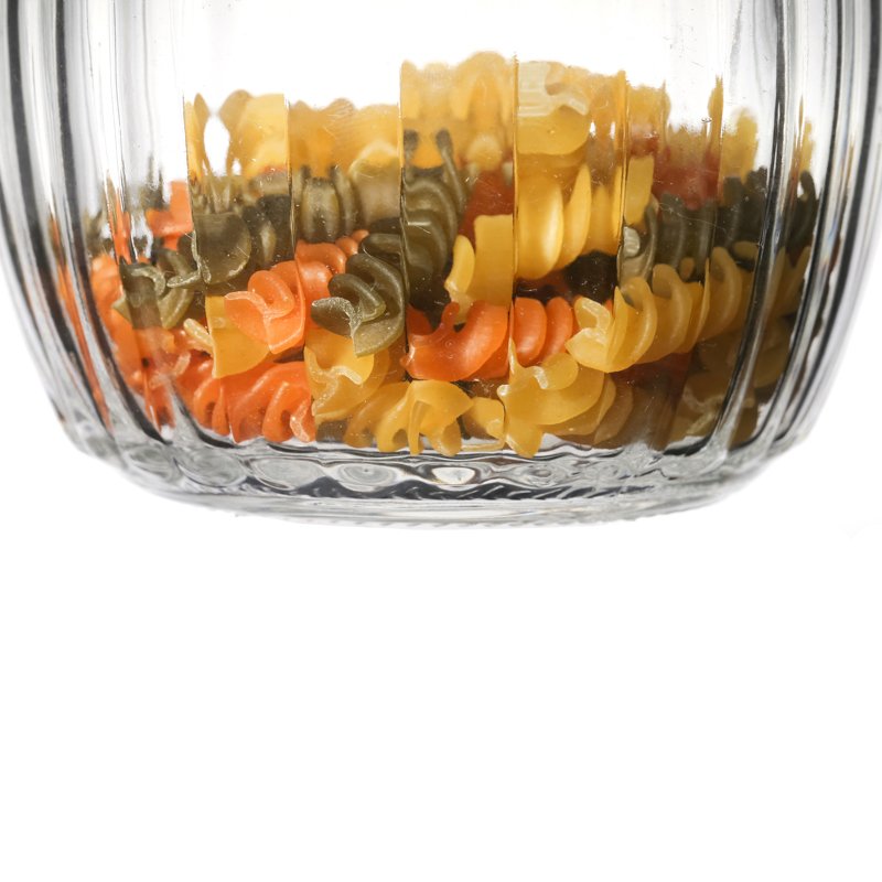 KDG Brand High quality transparent color 600ml 1500ml large glass bottle jar Kitchen glassware