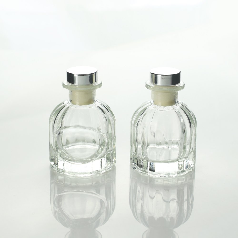 Hot Popular 50ml 100ml 150ml 200ml 250ml Creative Elegant Clear Frascos De Vidrio Para Difusor Reed Diffuser Glass Bottles